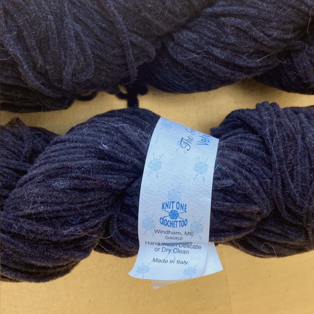 2 NWT Velvety Chenille Yarn. by Knit One Crochet Too of Windham, ME
